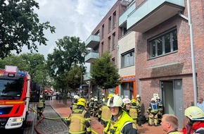 Kreisfeuerwehrverband Pinneberg: FW-PI: Wedel: Kellerbrand sorgt für starke Rauchentwicklung in Wohn- und Geschäftshaus