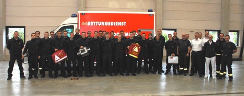 Feuerwehr Dortmund: FW-DO: Feuerwehr Dortmund
Beginn der "Kombiausbildung Notfallsanitäter"