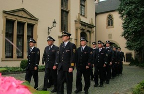 Feuerwehr Essen: FW-E: Großer Zapfenstreich vor historischer Kulisse