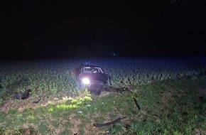 Polizeiinspektion Hildesheim: POL-HI: Verkehrsunfall unter Alkoholeinfluss