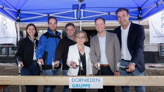 DORNIEDEN Gruppe GmbH & Co. KG: Richtfest im Wohnquartier &bdquo;Hoher Weg&ldquo; in Duisburg-Meiderich
