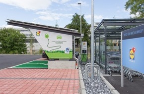LIDL Schweiz: Bornes de recharge pour voitures électriques : Lidl Suisse franchit le cap des 200 000 recharges / Le nombre de processus de chargement et de bornes de recharge a augmenté de façon constante