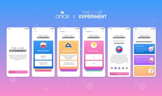 Once Dating App: Erster Matching-Algorithmus von einem rein weiblichen Team - Once launcht das Love Experiment und zeigt: Gleich und Gleich gesellt sich gern