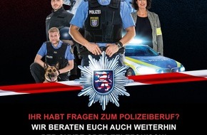 Polizeipräsidium Mittelhessen - Pressestelle Wetterau: POL-WE: Vorbereitung ist die halbe Miete - Einstellungsberaterin informiert über das Einstellungsverfahren zum Studium der Polizei Hessen