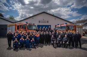 Freiwillige Feuerwehr Mechernich: FW Mechernich: Jahreshauptversammlung 2025 des Löschzugs Kommern - Engagement, Einsatz und Ehrungen im Mittelpunkt