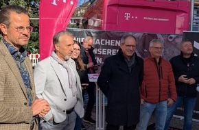 Deutsche Telekom AG: Telekom startet mit dem Spatenstich den Glasfaserausbau in Offenburg
