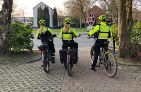 Polizei Gelsenkirchen: POL-GE: Einsatz mit Muskelkraft - Fahrradstaffel macht Kontrollen