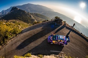 Ford-Werke GmbH: M-Sport Ford will bei der Asphalt-Rallye Kroatien auf dem Sieg des Puma Hybrid Rally1 bei der "Monte" aufbauen