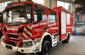 Feuerwehr Schermbeck: FW-Schermbeck: Segnung und offizielle Übergabe des neuen Einsatzfahrzeugs