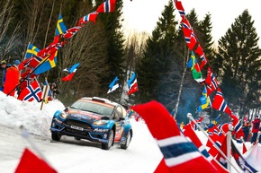 Der Ford Fiesta WRC hat sein Potenzial bei der Rallye Schweden unter Beweis gestellt