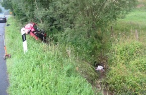 Polizeiinspektion Northeim: POL-NOM: Verkehrsunfall mit schwer verletzter Person - Bilder im Anhang