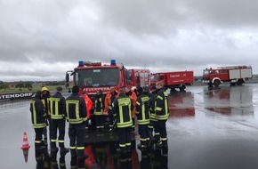 Feuerwehr Kirchhundem : FW-OE: Feuerwehrleute erlernen den Umgang in Gefahrsituationen im Straßenverkehr
