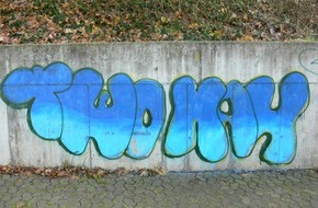 Polizeipräsidium Mittelfranken: POL-MFR: (50)  Zwei 16-jährige Graffiti-Sprüher festgenommen
Serie geklärt - 59 Taten nachgewiesen
