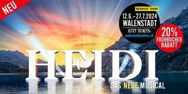 Ferris Bühler Communications: Das neue HEIDI-MUSICAL der Walensee-Bühne erzählt die Originalgeschichte