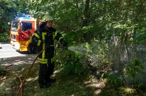 Feuerwehr Bochum: FW-BO: Erhöhte Wald- und Flächenbrandgefahr auch in Bochum - erste Einsätze am Montag