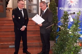 Polizeidirektion Göttingen: POL-GOE: Leiter der Polizeiinspektion Northeim wurde in den Ruhestand verabschiedet