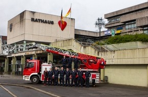 Feuerwehr Iserlohn: FW-MK: Vereidigung von acht neuen Brandmeisteranwärtern