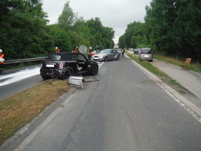 POL-DN: Schwerer Verkehrsunfall erfordert Sachverständigen