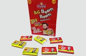 Koehler Group: A Sustainable Partnership: Boom Boom Chewing Gum Now Packed in Paper Made by Koehler Paper