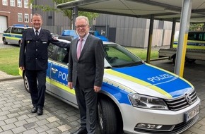 Polizeidirektion Oldenburg: POL-OLD: +++ Heiko von Deetzen als neuer Leiter der Polizeiinspektion Wilhelmshaven/Friesland offiziell vorgestellt+++