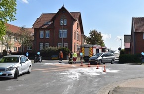 Polizeiinspektion Hildesheim: POL-HI: Kreuzungsunfall fordert vier Leichtverletzte