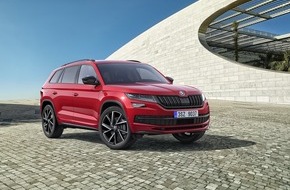 Skoda Auto Deutschland GmbH: Neue SUV-Variante im rassigem Look: Bestellstart für SKODA KODIAQ SPORTLINE (FOTO)