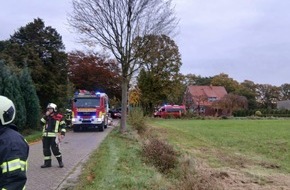Freiwillige Feuerwehr Aurich: FW-AUR: Feuer im Armaturenbrett eines Treckers