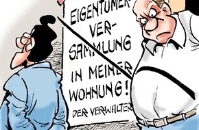 Bundesgeschäftsstelle Landesbausparkassen (LBS): Der falsche Ort / Eigentümerversammlung in der Wohnung des umstrittenen Verwalters unzumutbar