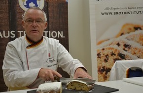 Zentralverband des Deutschen Bäckerhandwerks e.V.: Sehr gute Zutaten und viel Zeit - ein Qualitätsstollen benötigt beides