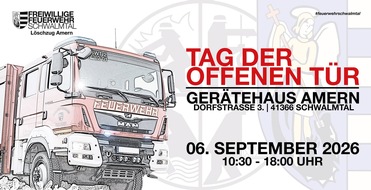 FFW Gemeinde Schwalmtal: FFW Schwalmtal: Tag der offenen T&uuml;r beim L&ouml;schzug Amern 2026