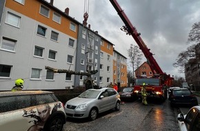Feuerwehr Hannover: FW Hannover: Sturmeinsätze