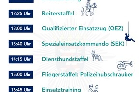 Polizeipr&auml;sidium Mittelhessen - Pressestelle: Mittelhessen: Blaulicht, Action und spannende Einblicke: Polizei &ouml;ffnet ihre T&uuml;ren