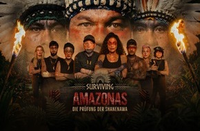 Joyn: Joey Kelly und Parshad verlieren in "Surviving Amazonas" die Kontrolle - die Joyn-Abenteuer-Doku startet am Dienstag, 8. September
