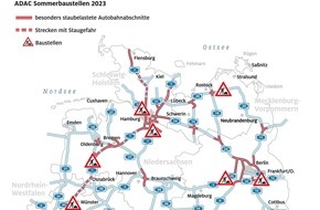 ADAC: Hin geht's schnell, zurück dauert's lang / In mehreren Bundesländern enden die Ferien / ADAC Stauprognose für 25. bis 27. August