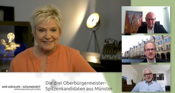 health tv: Oberbürgermeister von Münster: "Die Art und Weise, wie wir heute Fleisch produzieren, verstößt in erheblichem Maße gegen die Menschenwürde" / Gesundheitspolitische Diskussion der OB-Kandidaten Münster