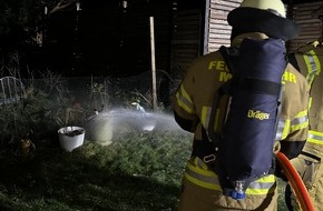 Freiwillige Feuerwehr Menden: FW Menden: Brennender Gasofen sorgt für Feuerwehreinsatz