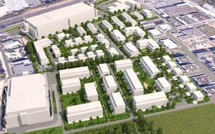 Kleespies GmbH & Co. KG: Kleespies startet Großprojekt: Aus Industrierevier wird das "Landwehr Quartier" in Hattersheim