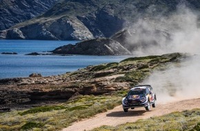 Ford-Werke GmbH: Herzschlagfinale bei WM-Rallye Italien: Sébastien Ogier und Julien Ingrassia erobern Platz zwei für M-Sport Ford