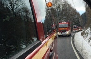Feuerwehr Stolberg: FW-Stolberg: Kaminbrand in Stolberg-Zweifall
