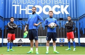 HSV Fußball AG: HSV-Presseservice: Straßenfußball zwischen Seecontainern:
adidas und HSV präsentieren "THE DOCK"
