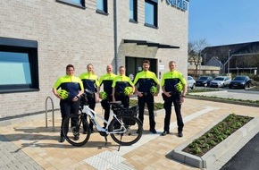 Polizei Steinfurt: POL-ST: Lengerich, Pedelec-Streife bekommt neue dienstliche Radfahrbekleidung