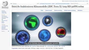 ZDF: Creative-Commons-Angebot von ZDF / Terra X mit "WikiEule" ausgezeichnet