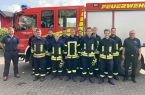 Feuerwehr Kirchhundem : FW-OE: 160 Stunden Lehrgang für den Dienst am Nächsten