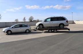 Kreispolizeibeh&ouml;rde H&ouml;xter: POL-HX: Beladener Anh&auml;nger doppelt so schwer wie zul&auml;ssig