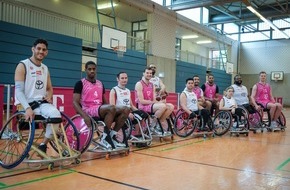 Deutsche Telekom AG: Gelebte Inklusion für neue Perspektiven: Rollstuhlbasketballer Köln 99ers treffen auf Telekom Baskets Bonn