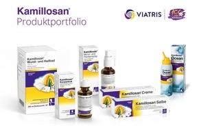 Viatris Germany GmbH: Pressemitteilung: Kamillosan ist 100 Jahre jung