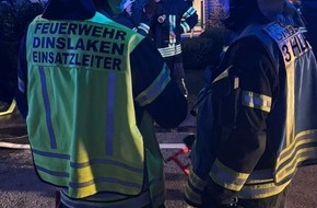 Feuerwehr Dinslaken: FW Dinslaken: Rauchwarnmelder verhindert ausgedehnten Kellerbrand