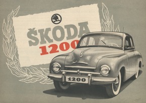 70 Jahre ŠKODA 1200: Ganzstahlkarosserie aus dem Windkanal