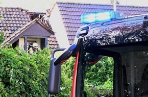 Feuerwehr Pulheim: FW Pulheim: Wohnungsbrand greift auf Dachstuhl über