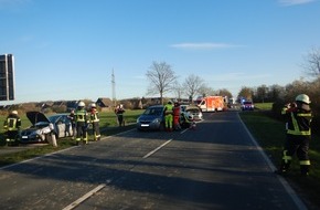 Feuerwehr Ahlen: FW-WAF: Verkehrsunfall Dolberger Straße